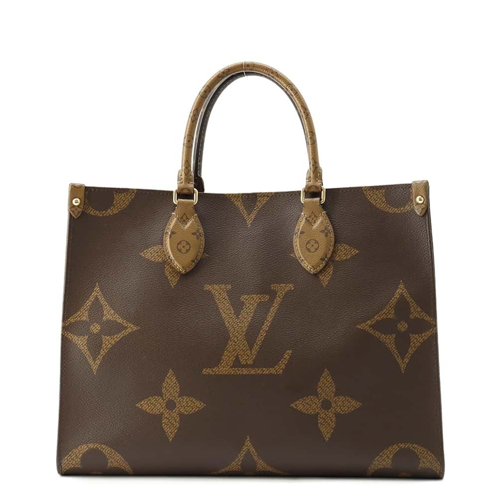 Louis Vuitton Tote Monogram Giant Bag Reverse OnTheGo Handbag - Picture 2 of 12